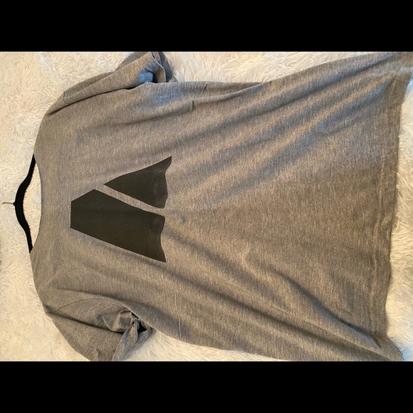 Grey oversized t-shirt - Picture 2 of 2
